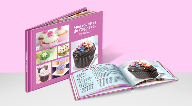 album de photos de recettes au format A5