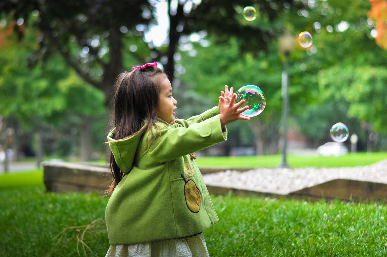 photographier ses enfants à l'extérieur