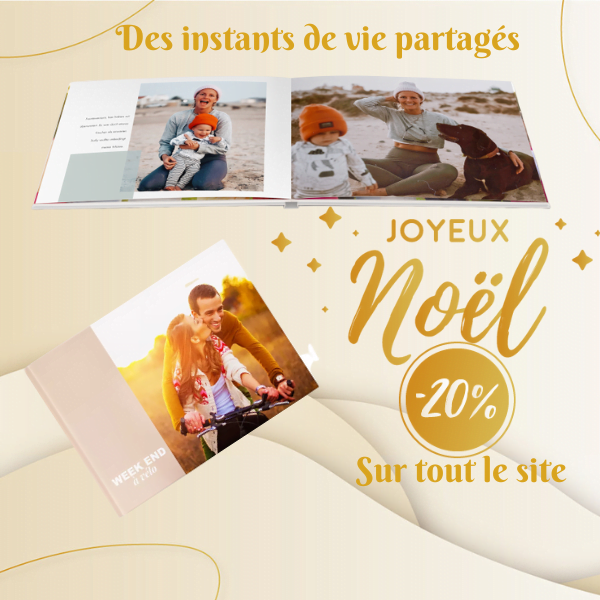 Création album photo en ligne A4 Panorama collection noel Livre photo